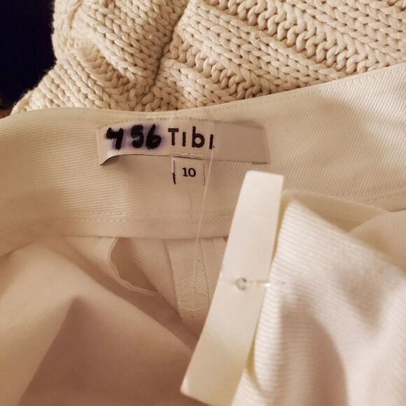 Tibi Sebastian High Waist Suiting Pants sz 10 - Picture 12 of 14
